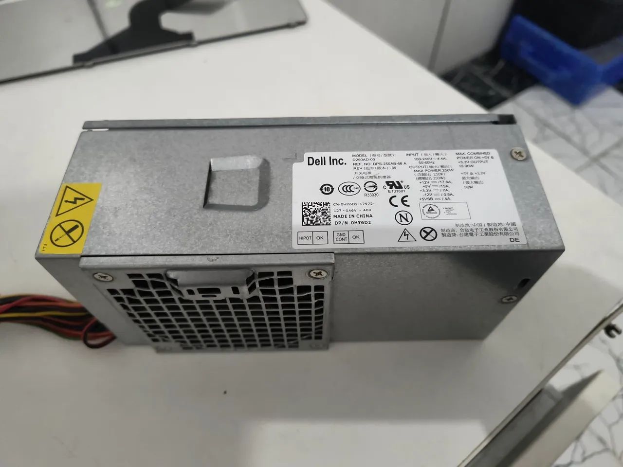 Fonte ATX Dell Optiplex 250W 