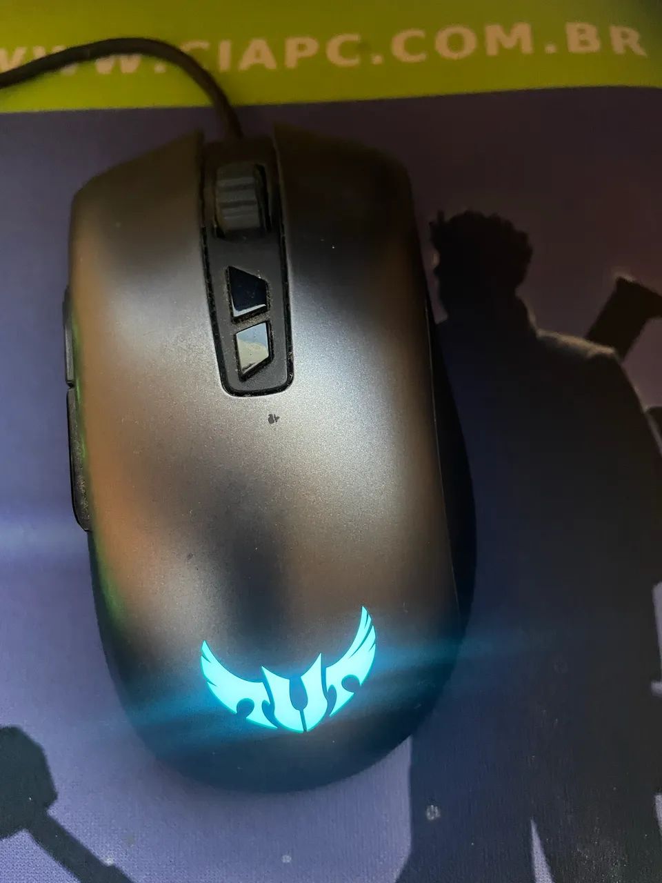 Mouse Gamer RGB com botões extras - Ótimo estado - Foto 5