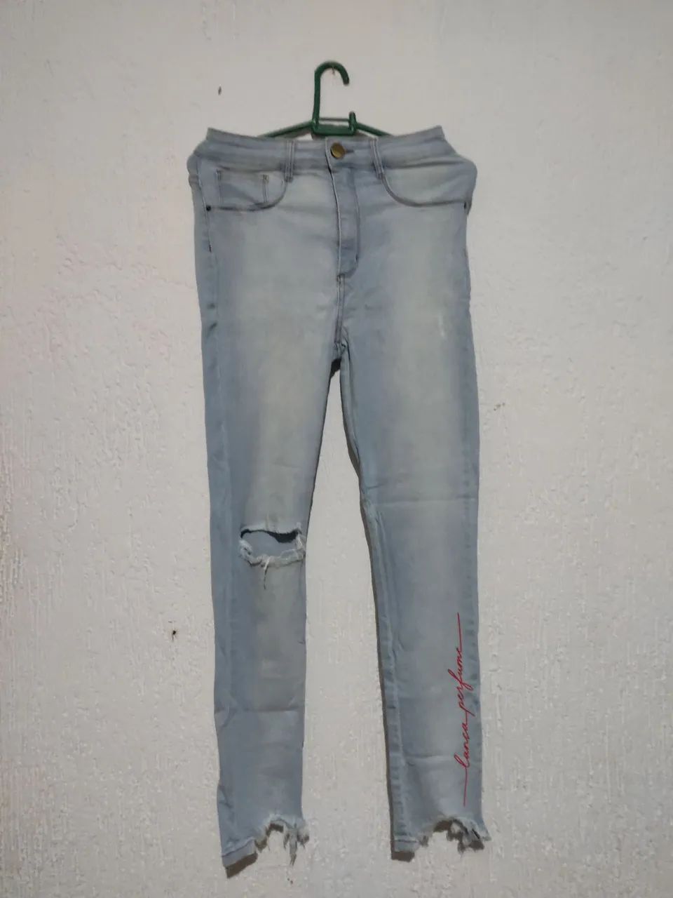 Calça Lança Perfume semi nova  - Foto 5