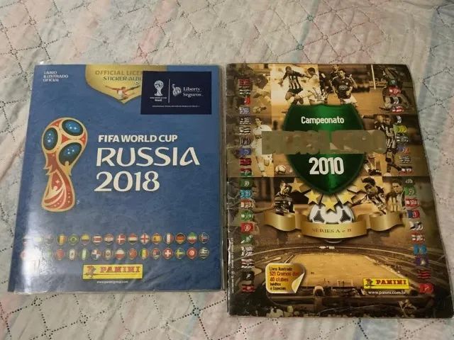  Álbum copa de 2018 completo + brinde