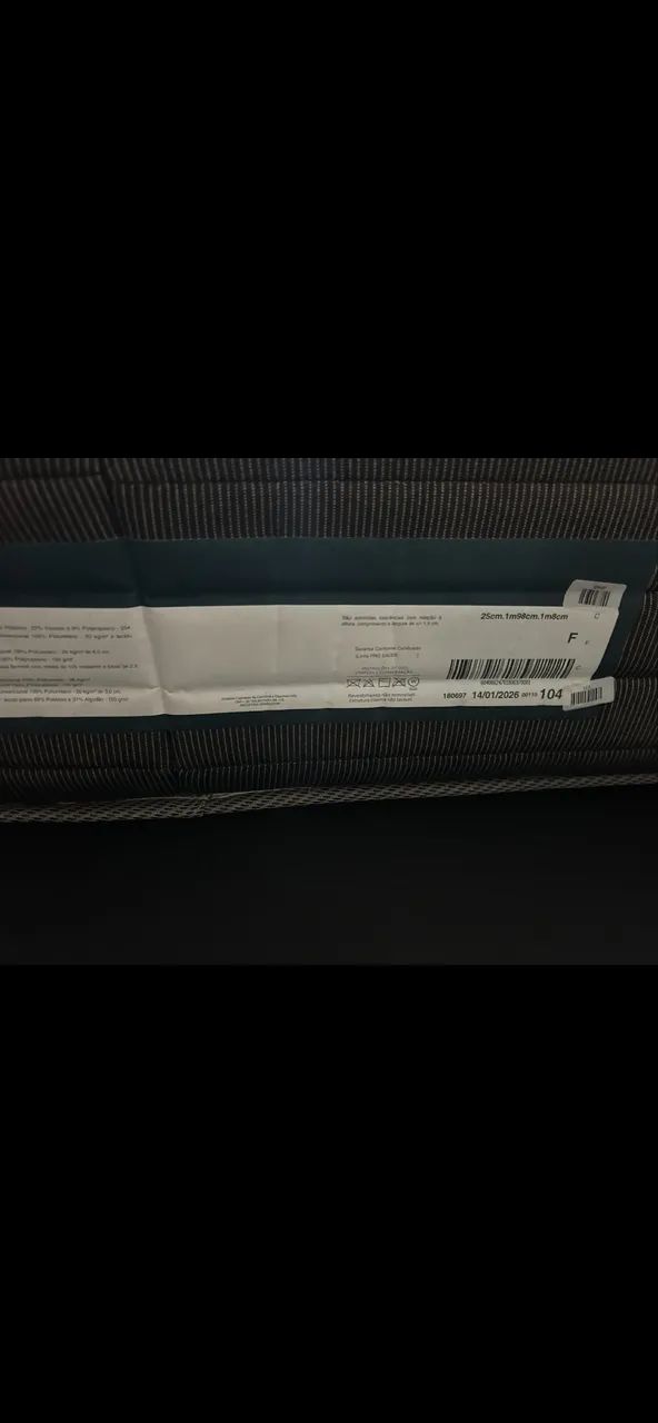 Cama solteirão prosaúde nanolastic, com box baú  - Foto 4