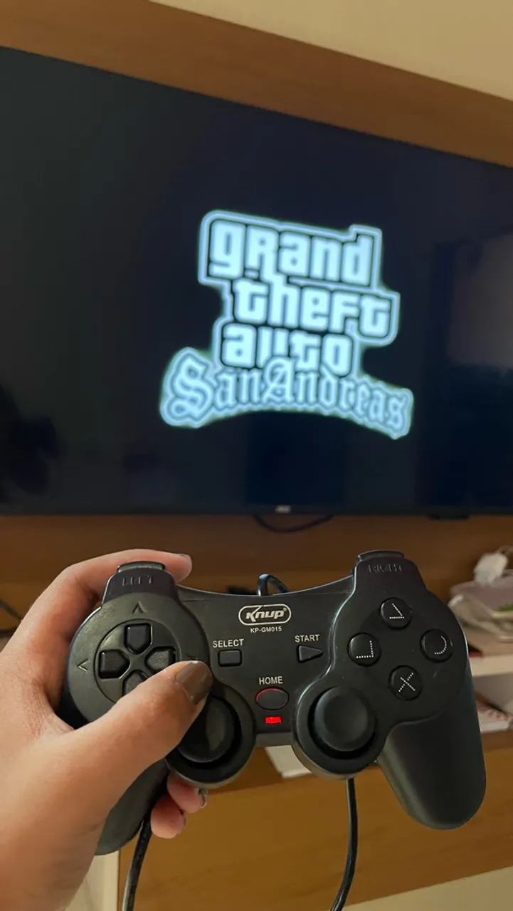 Ps2 com 3 controles, completo  - Foto 2