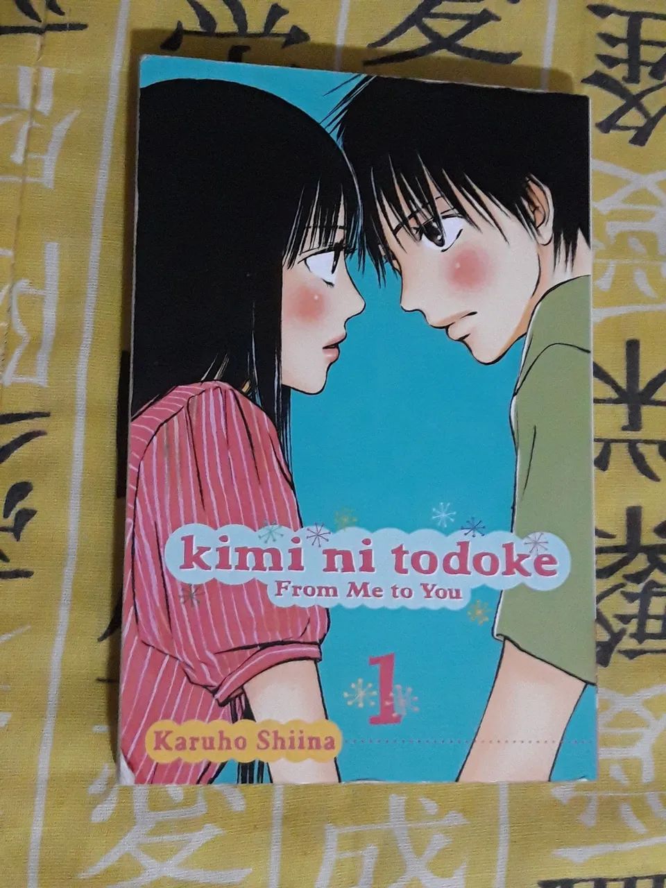 Kimi ni Todoke em inglês VIZ Vol. 1 - primeira edição 