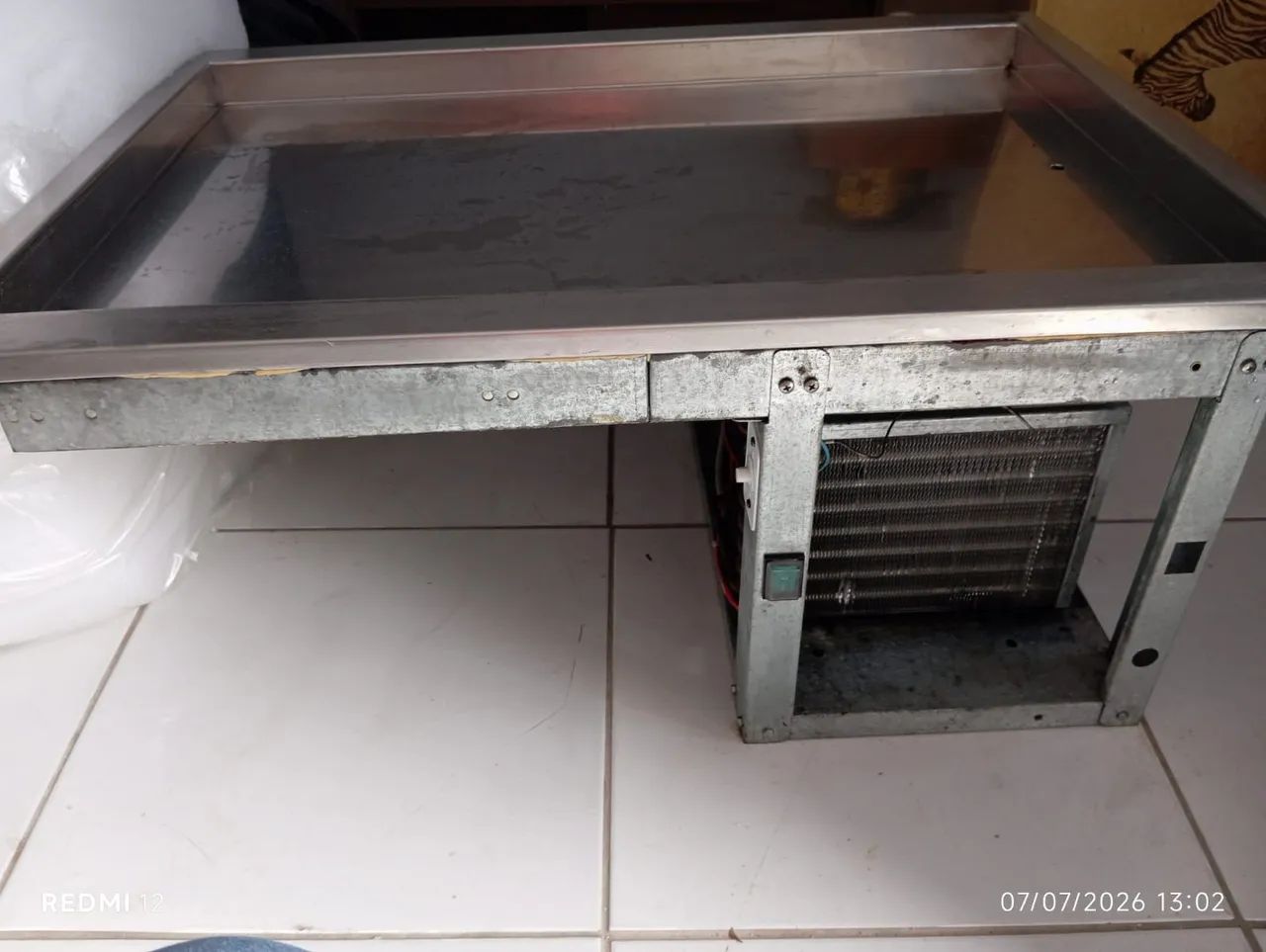Pista Fria Refrigerada em Inox