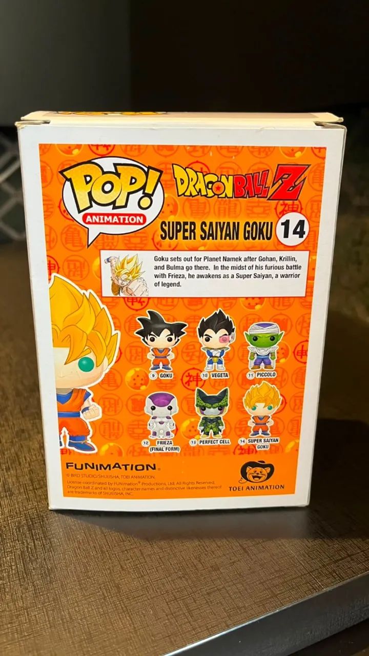 funko pop 14 goku super sayajin - Foto 4