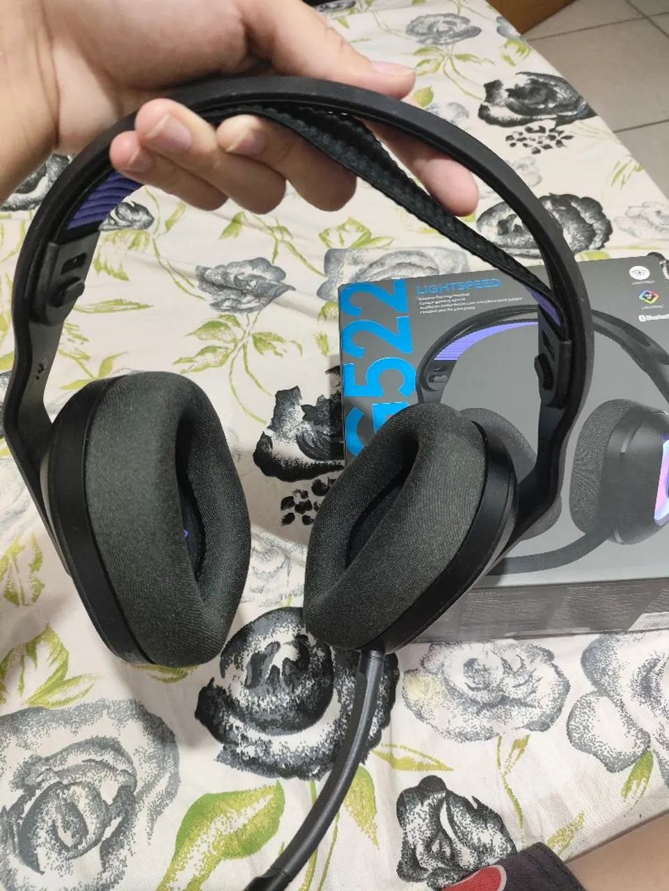 Headset Logitech G522 lightspeed wireless - Foto 3