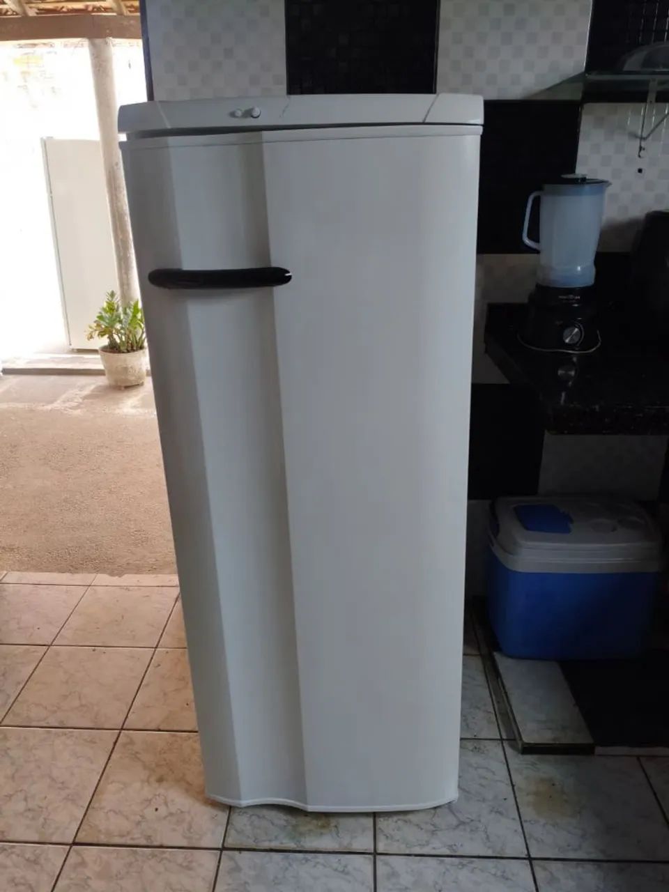 Geladeira Eletrolux.