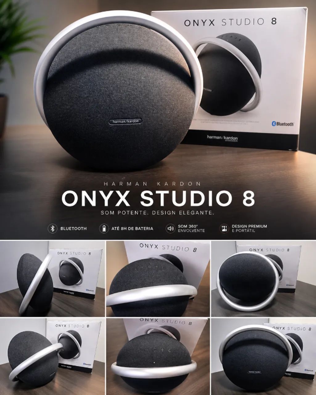 Harman Kardon Onyx Studio 8 ? Estado de Nova - Aparelhos de Som