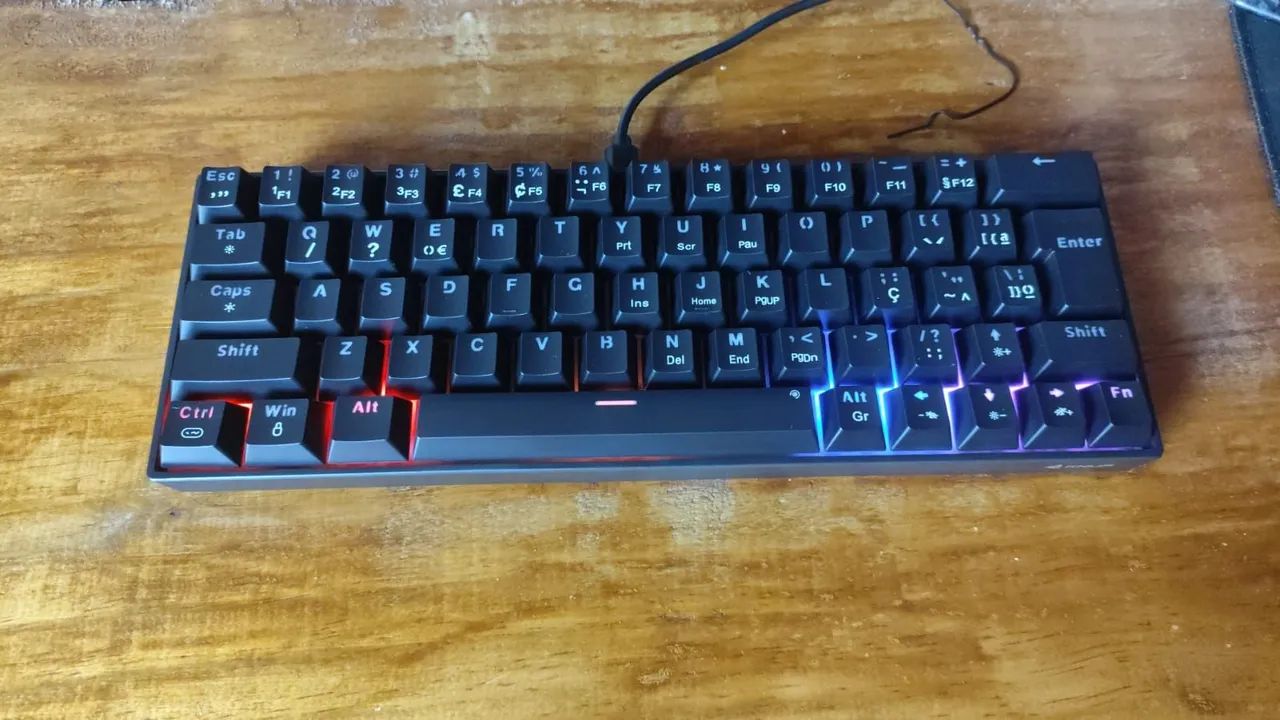 Teclado mecânico - Switch removível  - Foto 5