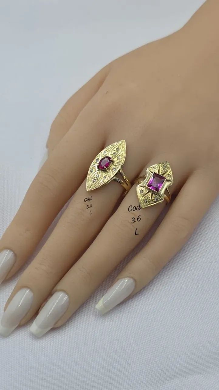 Marquise em ouro 18k  - Foto 2