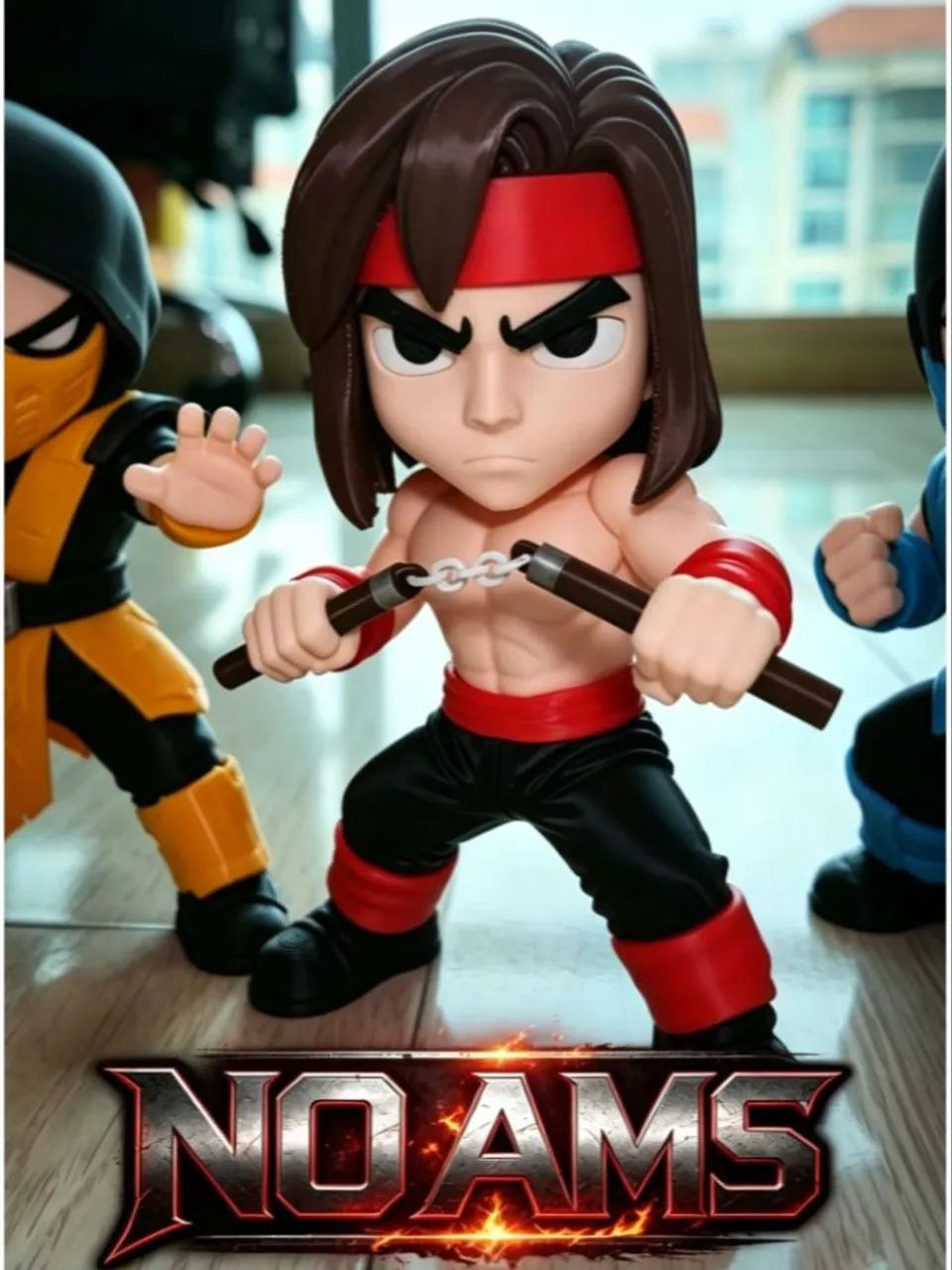 BONECO LIU KANG - MORTAL KOMBAT - Foto 3
