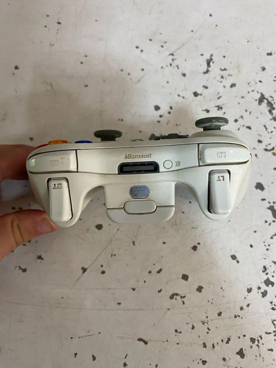 CONTROLE BRANCO XBOX 360 ORIGINAL  - Foto 2