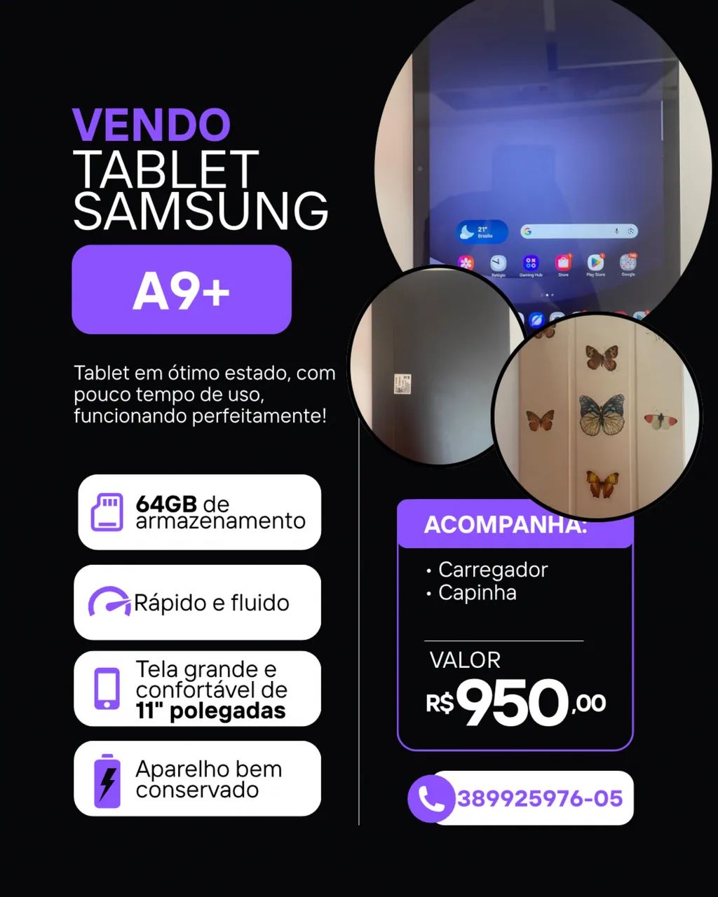 Tablet Galaxi A9+