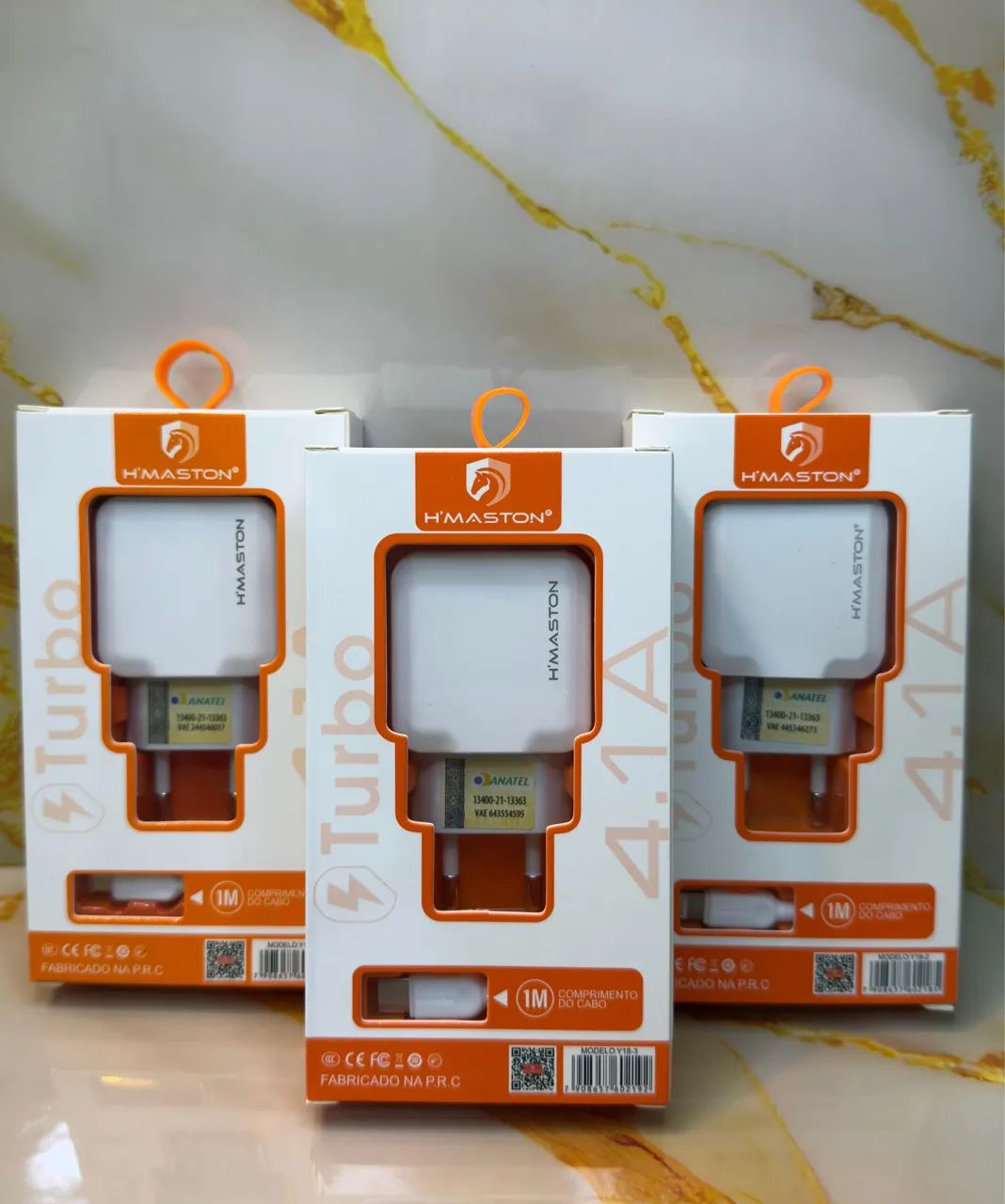 Carregador iPhone, Tipo C e V8 USB - ENTREGA A DOMICÍLIO 