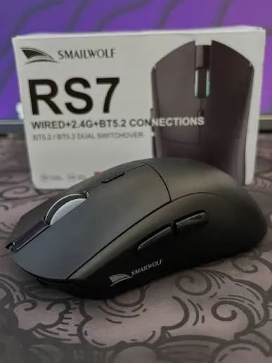 Mouse SMAILWOLF RS7 - 12000 DPI + Brinde