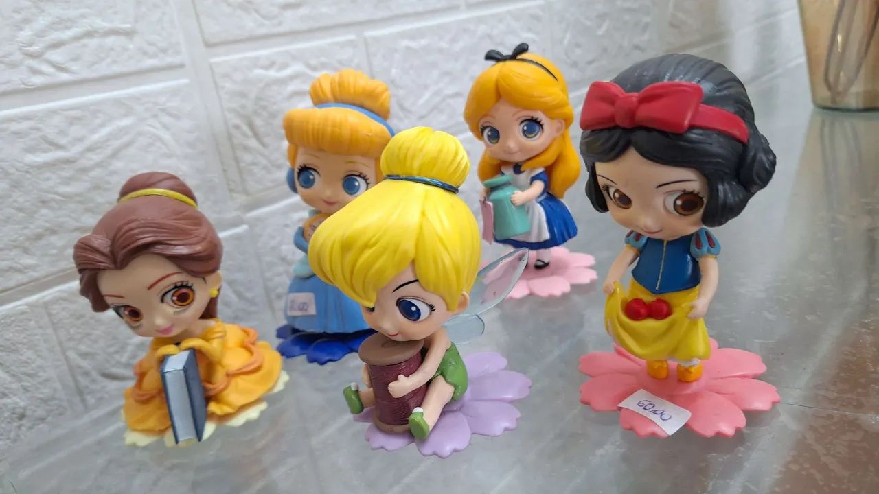 Lote com 05 princesas disney  - Foto 2