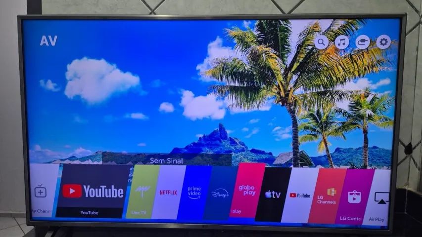 Smart TV LG 50? 4K UHD + Magic Remote - Perfeito Estado - Foto 4