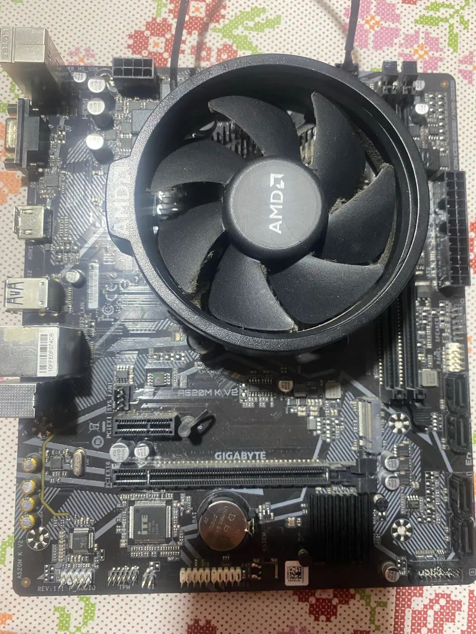 Kit placa mãe e processador  - Foto 5