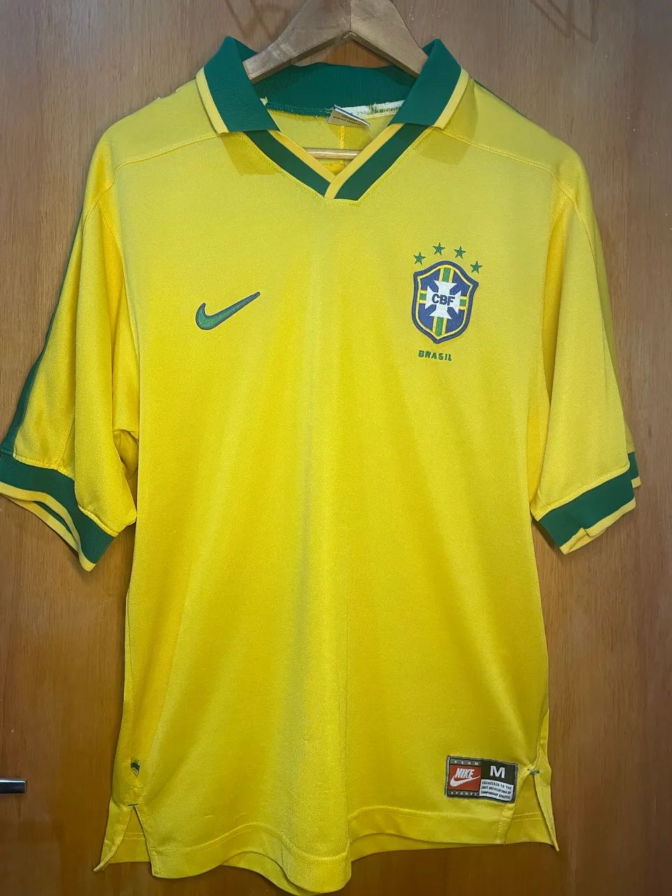 Camisa Seleção Brasileira Nike Original Vintage - Primeira Edição (Rara) - Foto 5