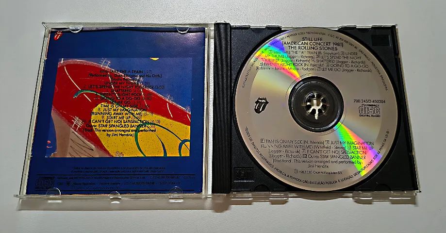 CD The Rolling Stones - Still Life - CBS - Ind. Brasileira - Foto 2