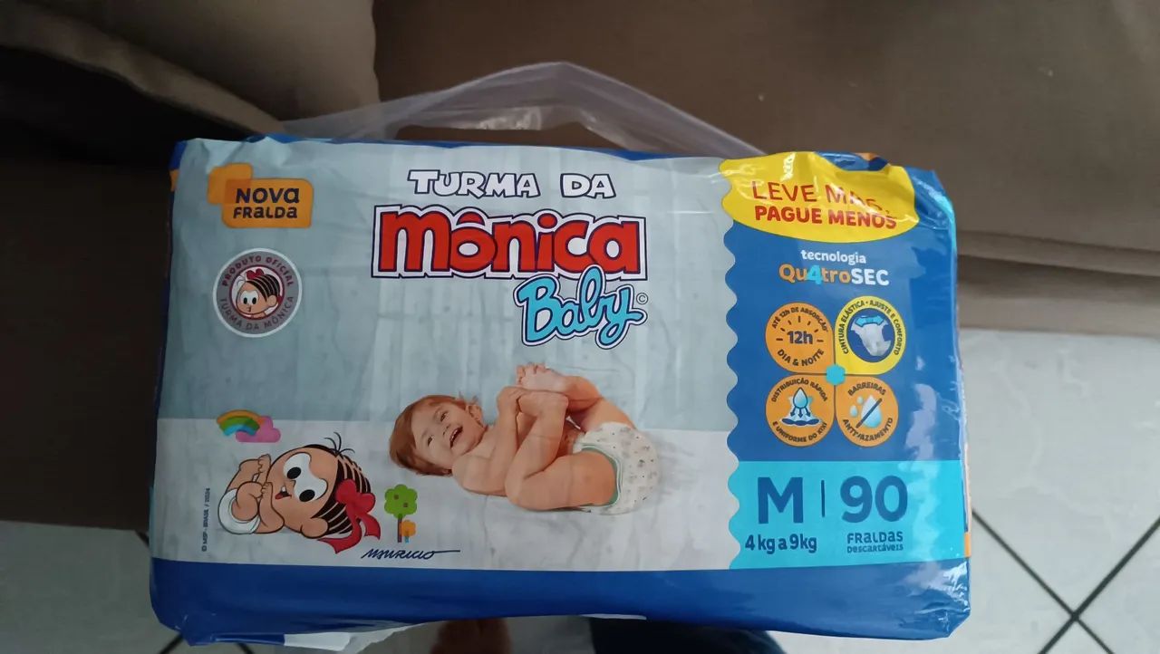 Pacotes de fraldas LACRADAS - Foto 4