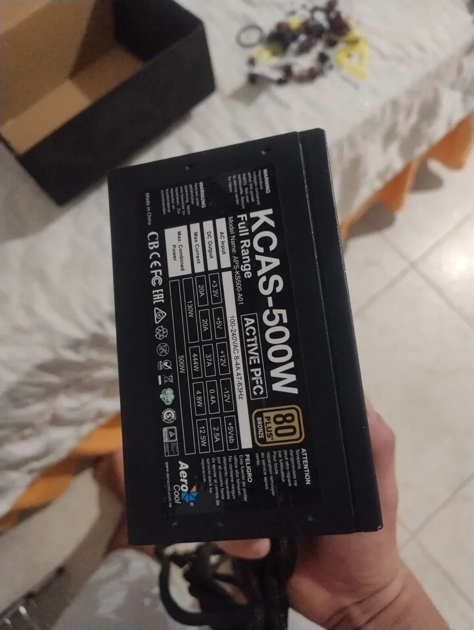 Fonte Aerocool Kcas 500W  - Foto 2
