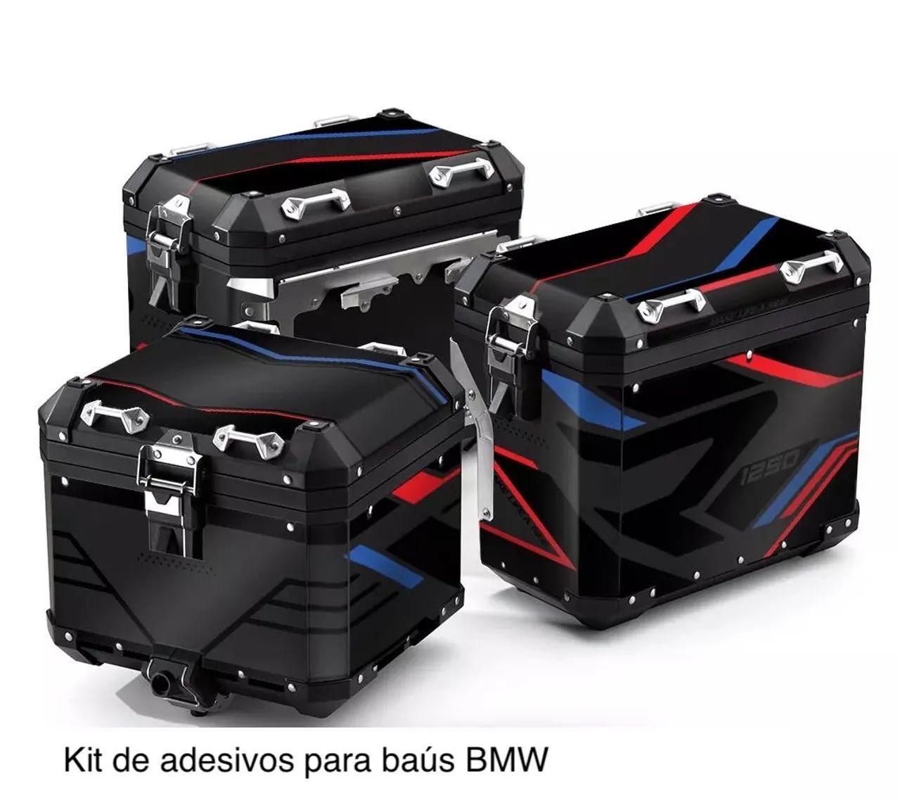 Adesivos protetores para baús BMW - Foto 4
