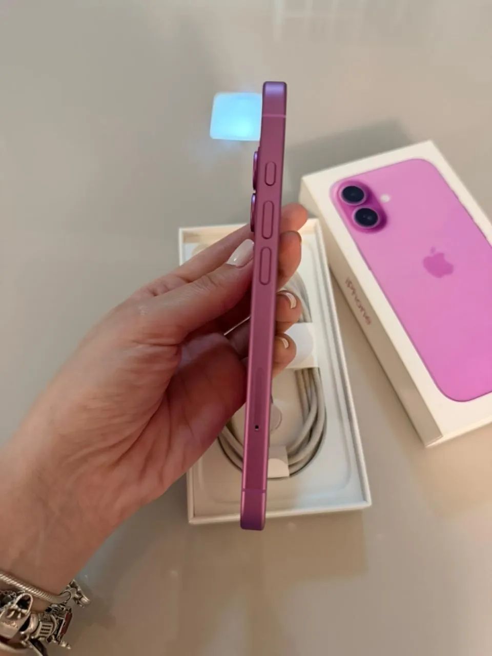 iPhone 16 256GB Rosa - Impecável! R$ 4000 - Foto 4