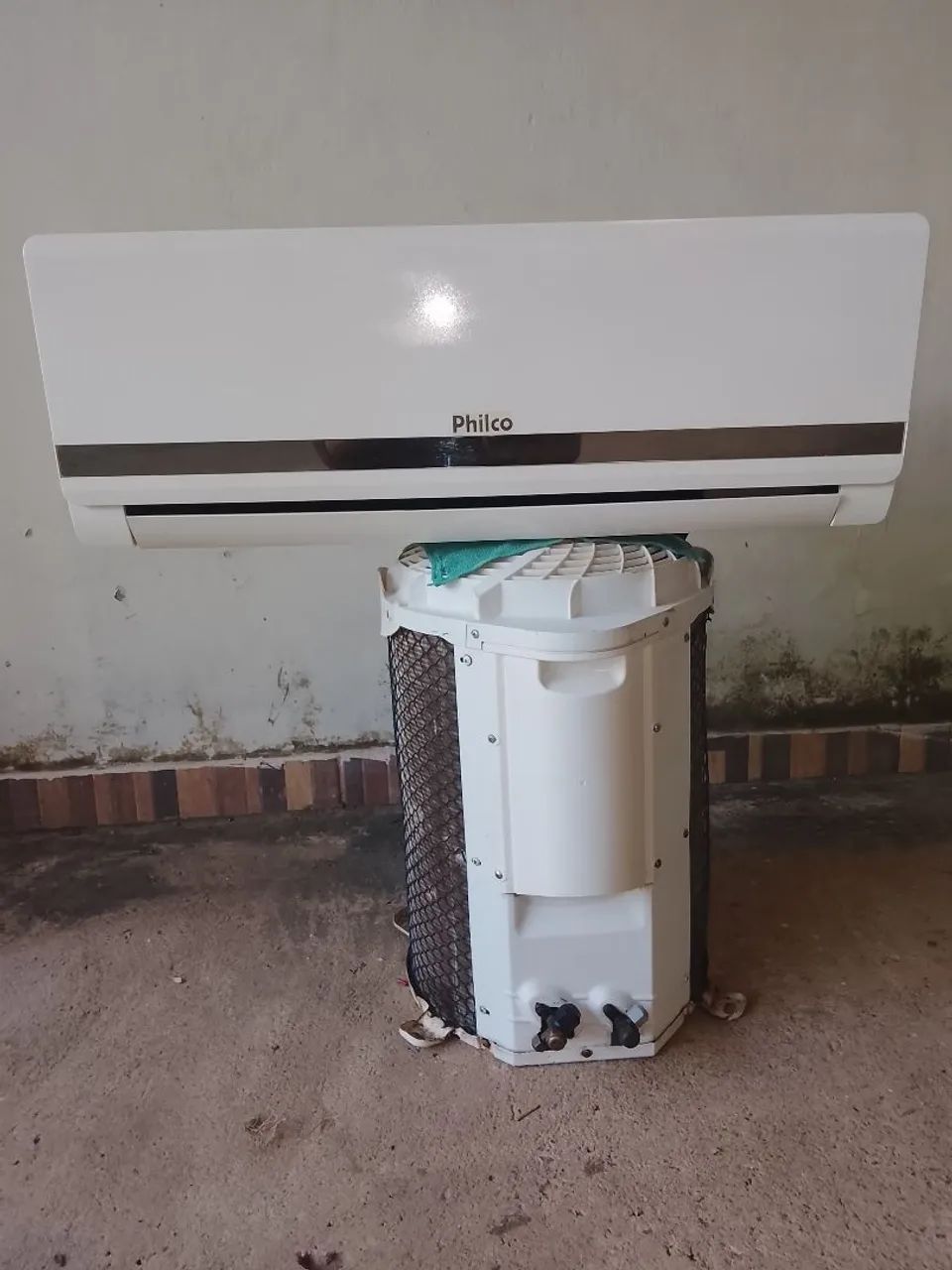 Central de ar 9000 BTUs instalada 