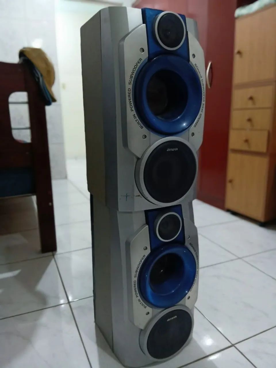 Caixa de Som Aiwa (3 Vias) - Foto 2