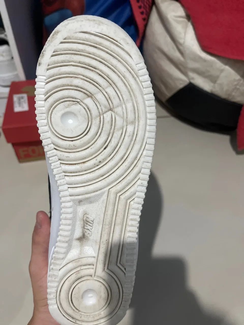 tênis nike air force 1 utility branco  - Foto 3