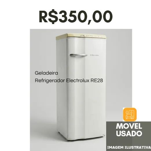 Desapego / Mudança: Geladeira Electrolux + Mesa de Granito + Móveis e Eletros