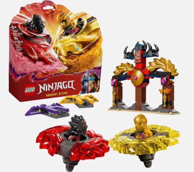 Lego Ninjago: Dragon Spinjitzu Battle Pack (71826) - Brinquedos e