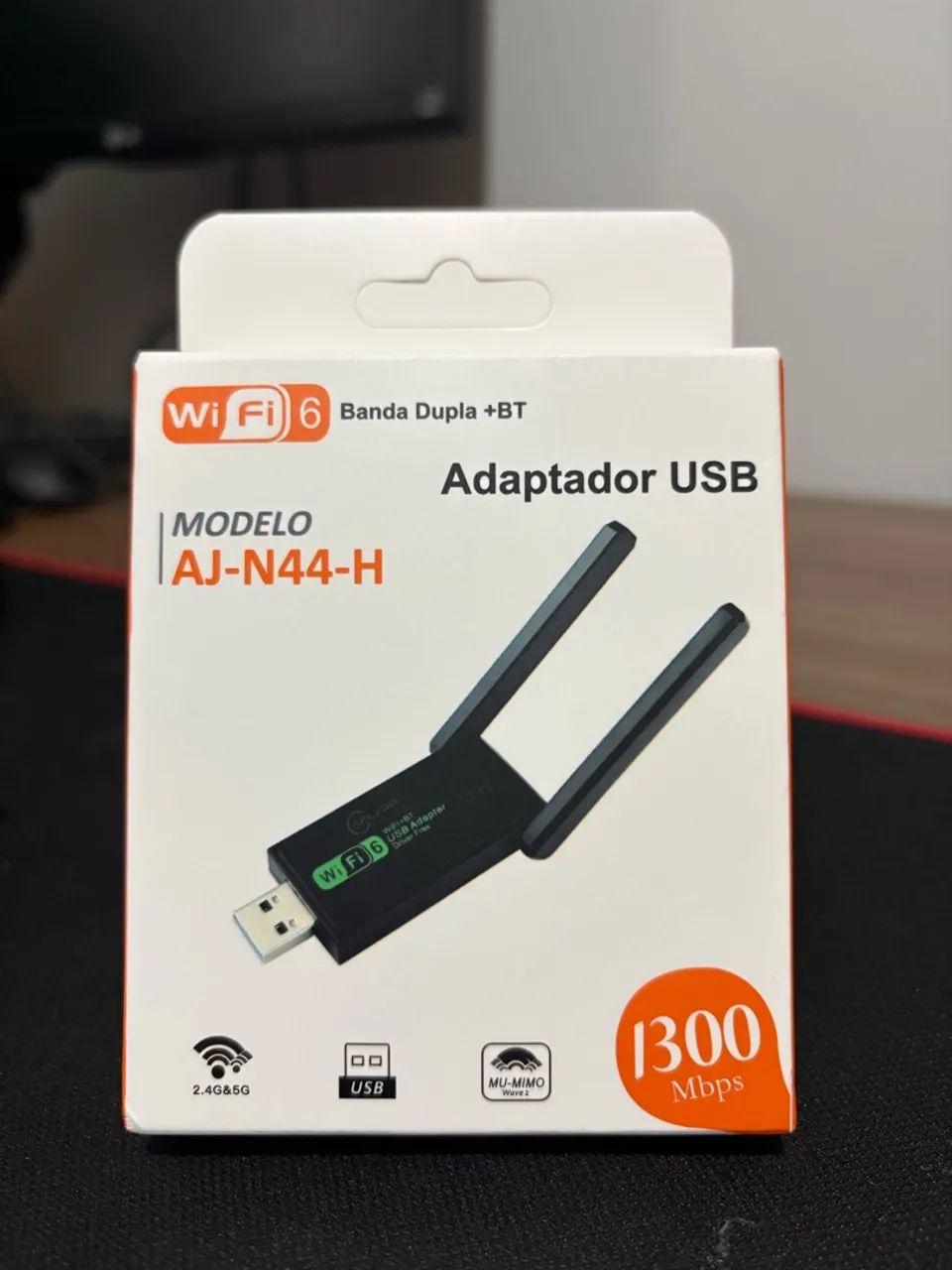 Adaptador Wi-Fi + Bluetooth dual band SUPER RÁPIDO  - Foto 2