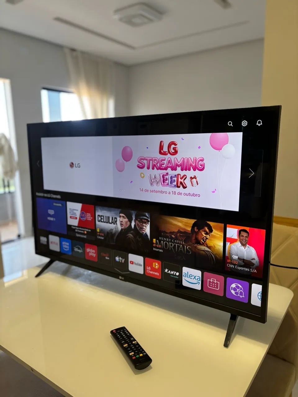Smart TV LG 43 polegadas 4K UHD 