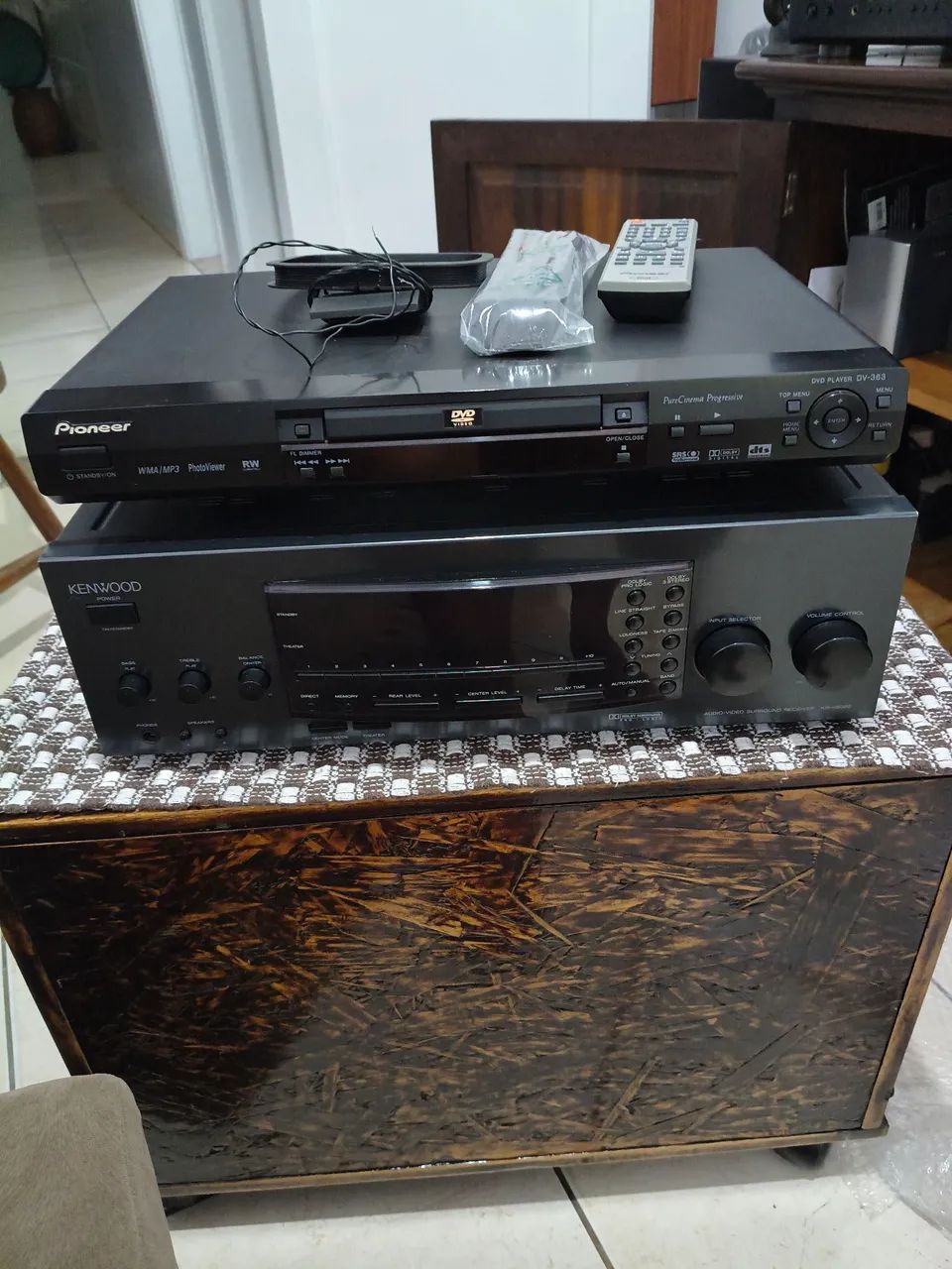 Receiver e dvd