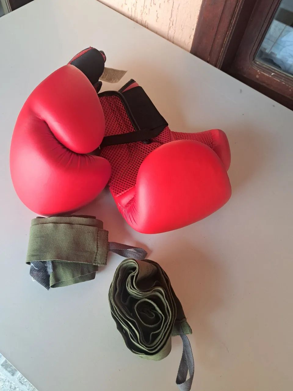 Luva de box 
