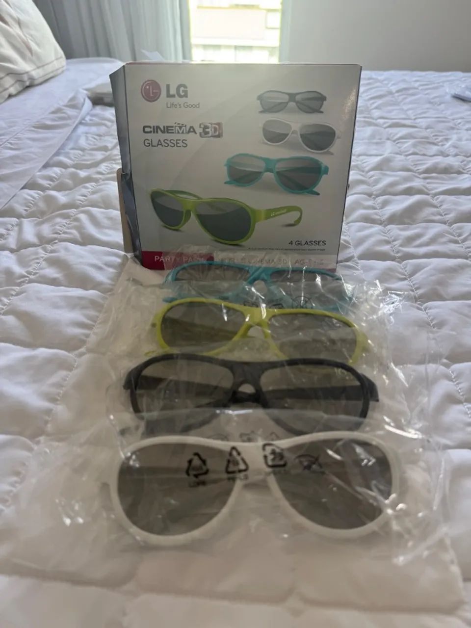 Óculos LG cinema 3D glasses NOVOS 