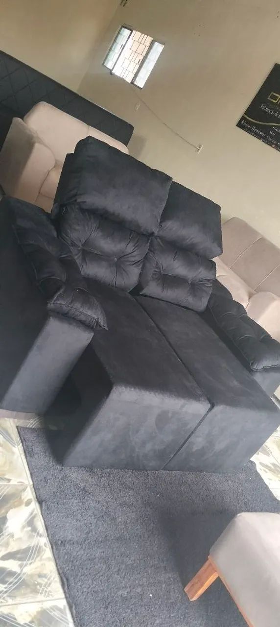 Sofá retrátil, reclinável disponível pronta entrega  - Foto 2
