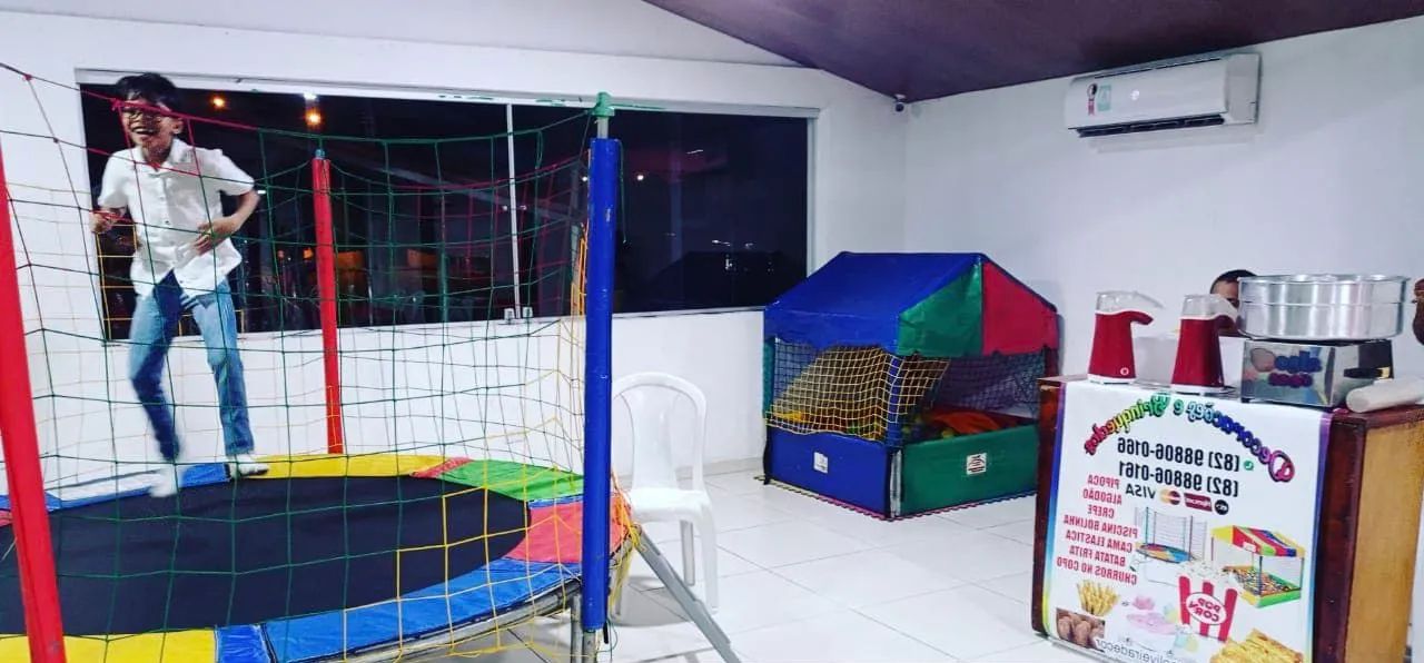 Algodão pipoca pula piscina doce pula - Foto 2