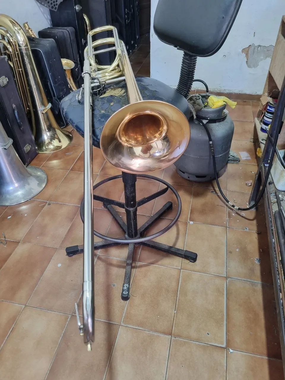 Trombone de vara  baixo Quasar 