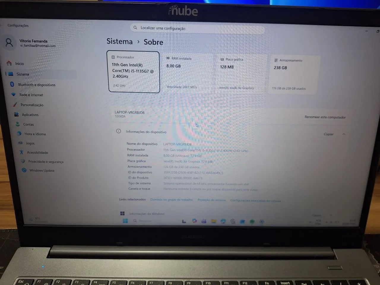 Notebook Samsung Galaxy Book 2 I5 11° Ger - Foto 2