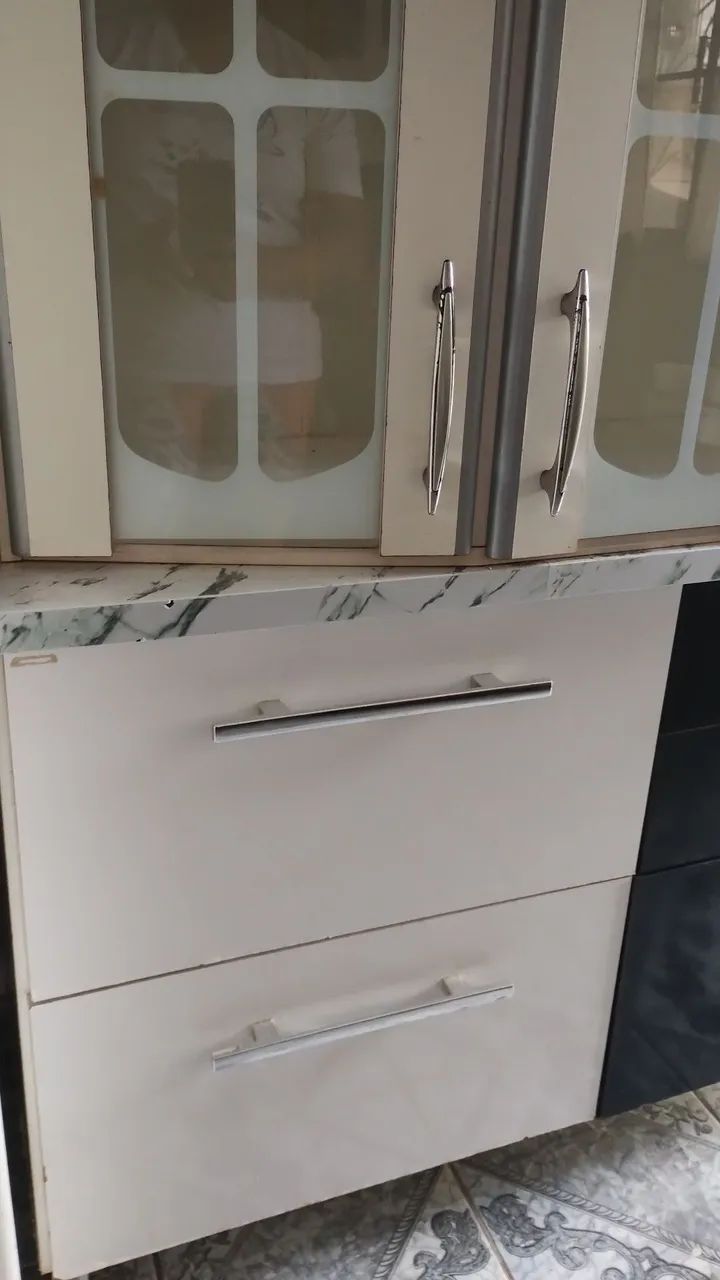 Armário de cozinha balcão e Parede - Foto 3