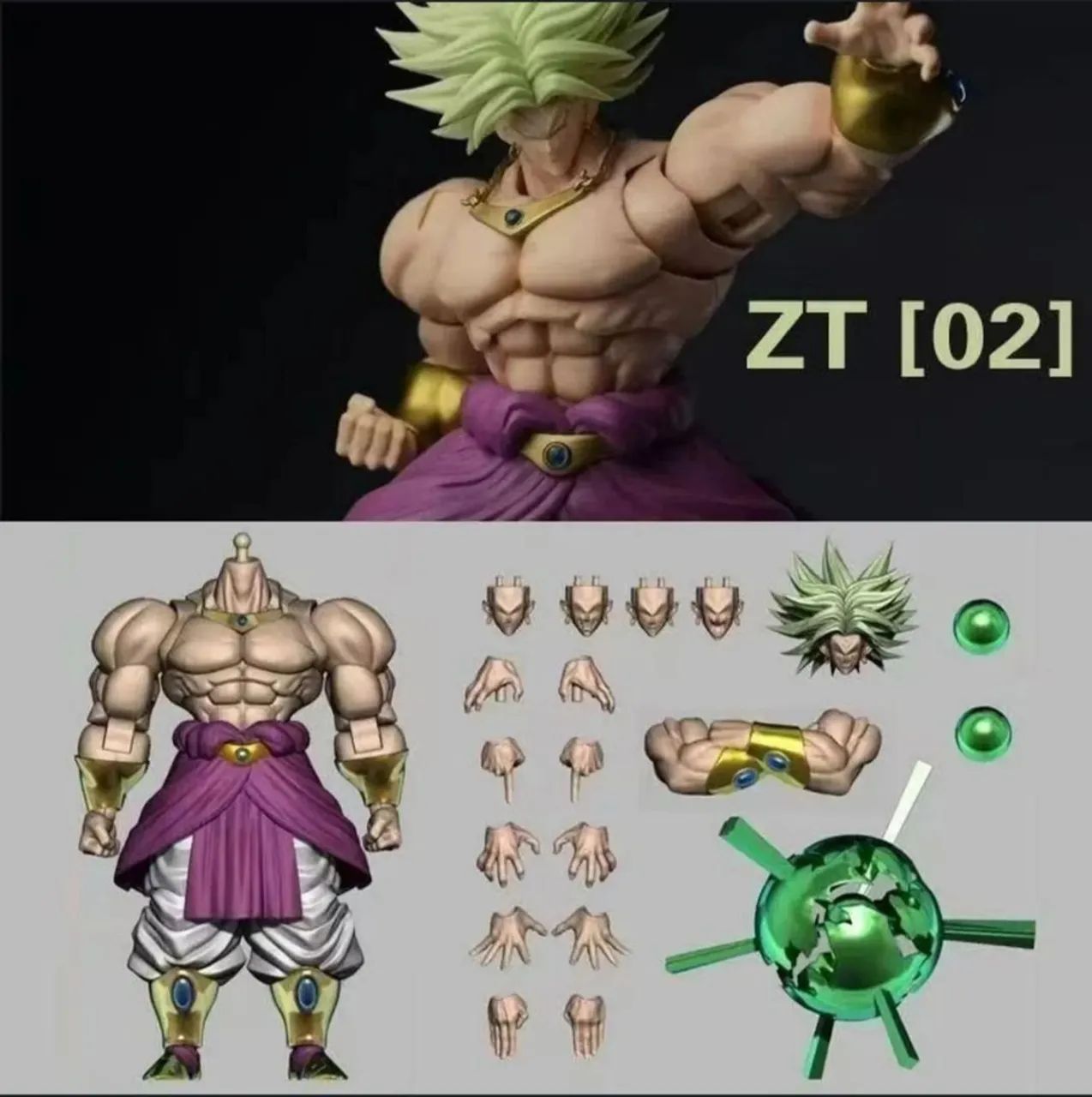 Sh Figuarts Broly ZT 02 - Hobbies e coleções - Jardim Santa Laura