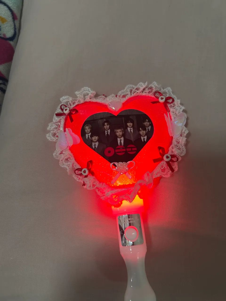 Lightstick não original feita à mão bts  - Foto 2