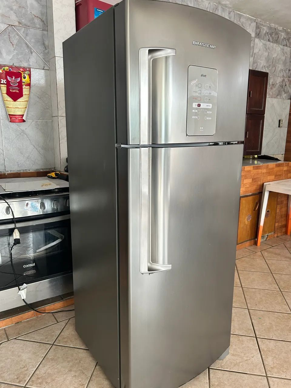 Geladeira Brastemp 406l inox - Foto 3