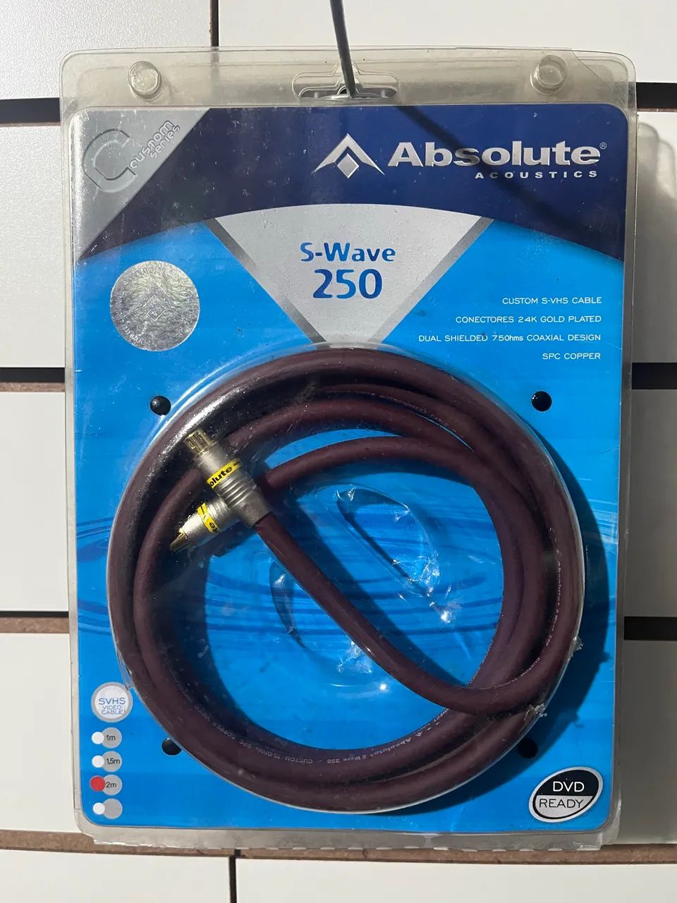 Absolute Acoustics audio wave 250 Cabo S-VHS de 2m