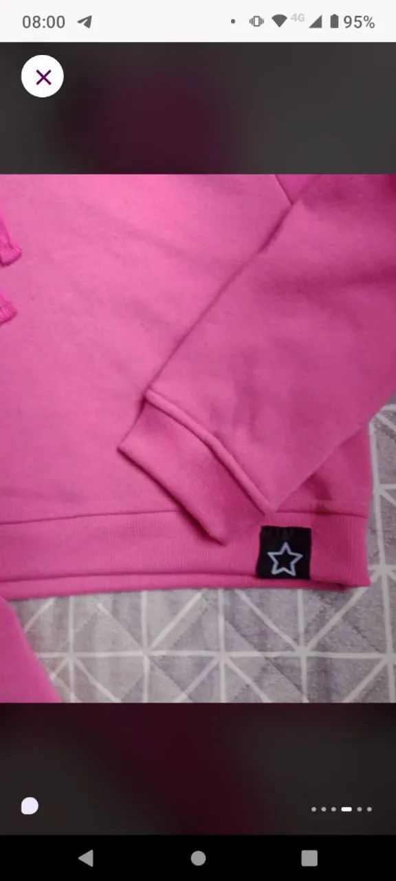 Moletom Feminino Cropped - Foto 4