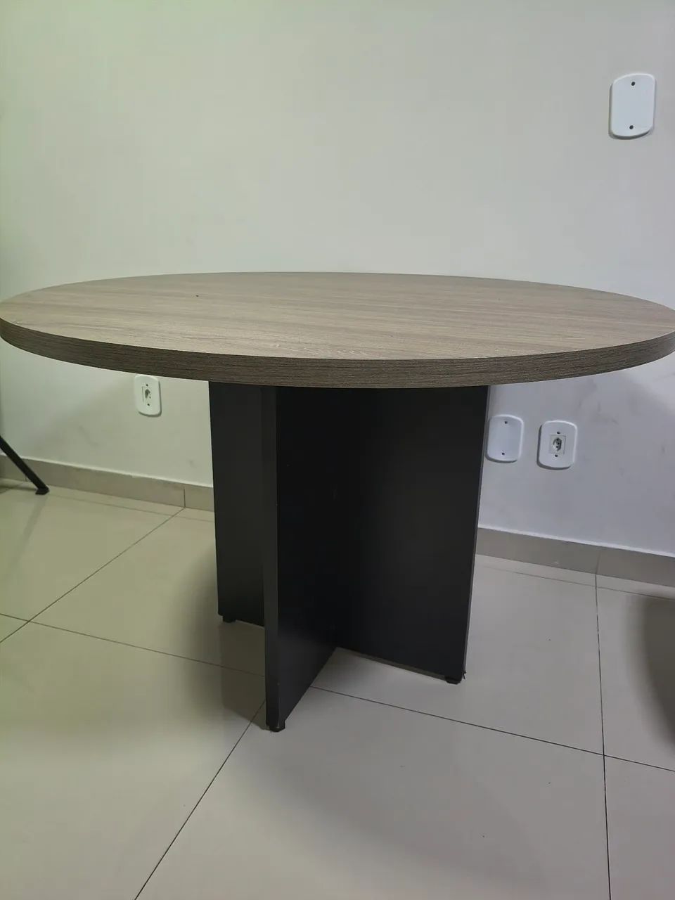 Mesa de escritório redonda - Foto 2