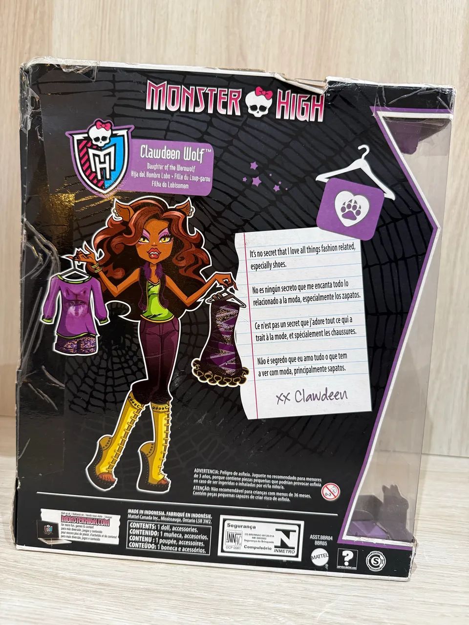 Boneca Monster High Clawdeen Wolf I Love Fashion - Foto 5